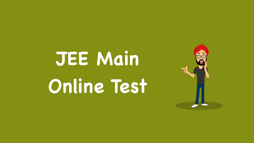 JEE Main Online Test