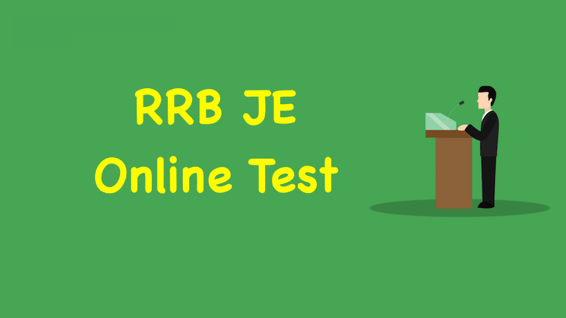 RRB JE Online Test