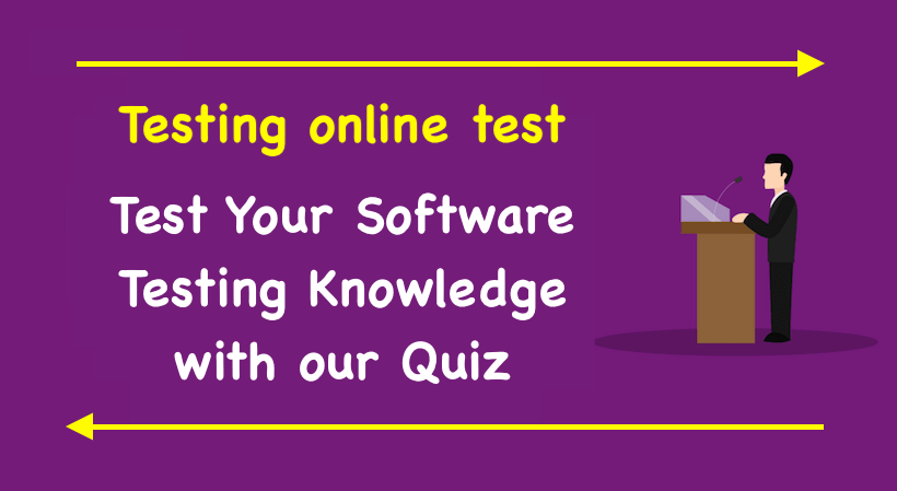 Testing online test