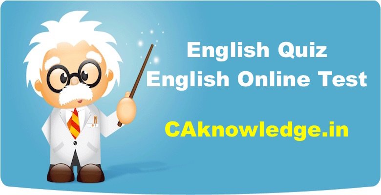 English Quiz, English Online Test