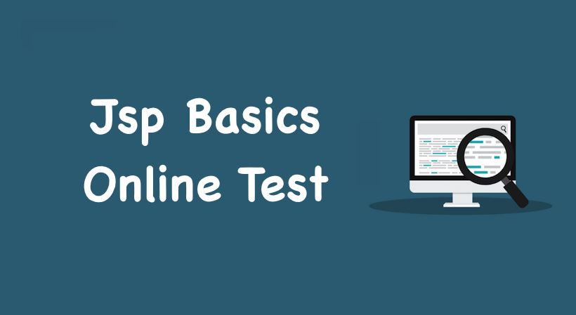 Jsp Basics Online Test