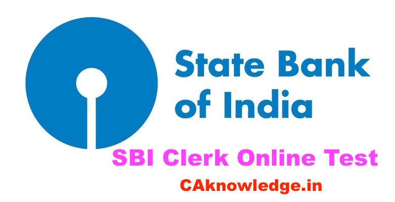SBI Clerk Online Test