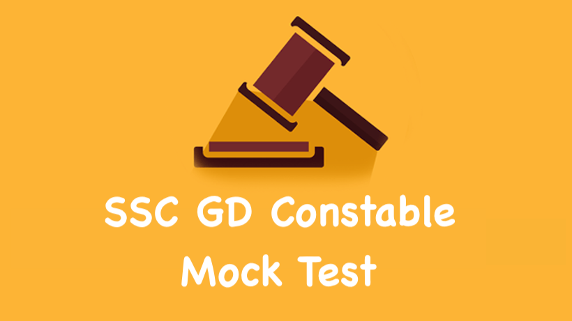 SSC GD Constable Mock Test