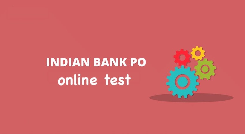 Indian bank PO Pre Online Test