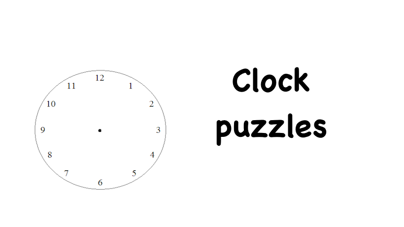 Clock puzzles