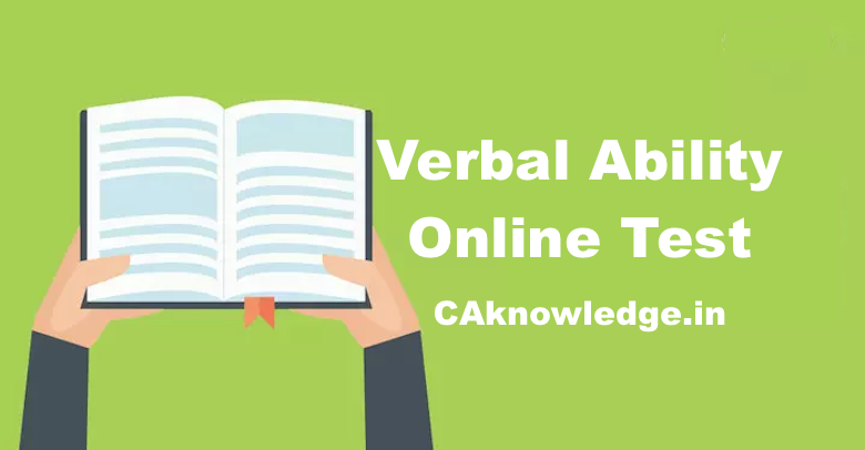 Verbal Ability Online Test