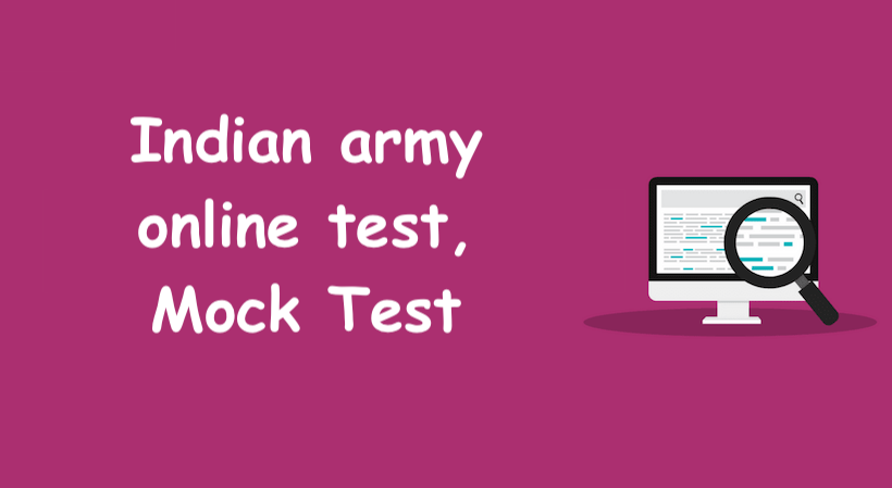 indian army online test